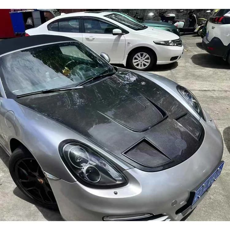 Factory Sales High Quality GT Style Dry Carbon Fiber Hood for 911 991 718 982 2012-2026 991.1 991.2 Car Accessories