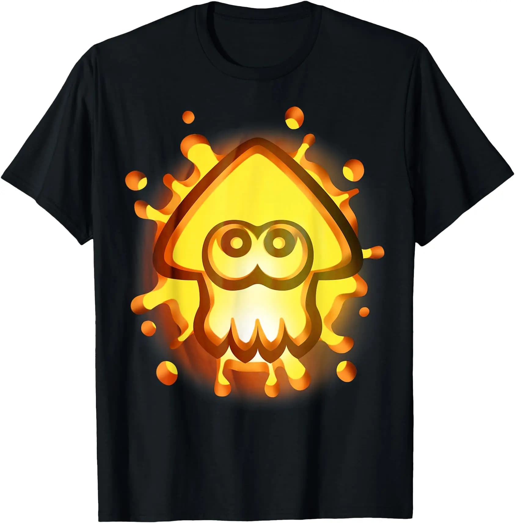 Halloween Pumpkin videogame Splatoon Anime t shirt for men Octopus Graphic Tees Y2k  Clothes Cartoon Style Tops All size S-6XL