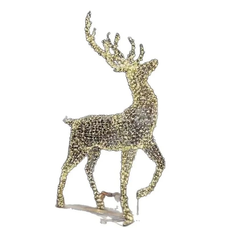 Christmas Deer 2025 Christmas decoration props for the clock in the mall
