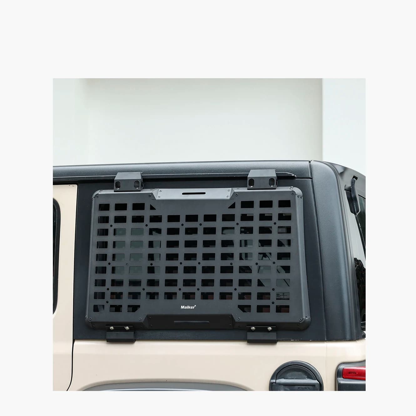 Maiker Off Road Multifunctional Side Window Glass Cover Panel For Jeep Wrangler JL Accessories Window Expansion Panel