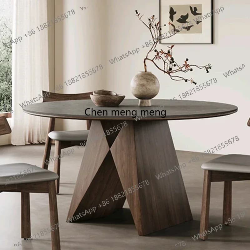 R Dining Table Kitchen Luxury Elegant Tables Service Sedentary Round Reception Rectangular Designer Free Shipping Mesa Comedor R