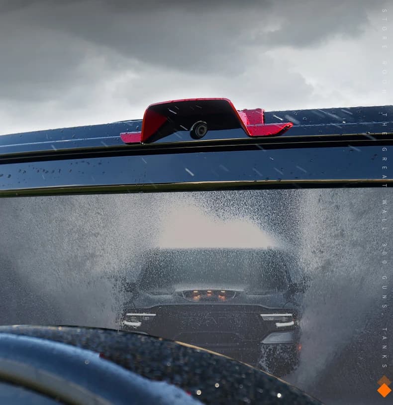 For GWM Tank 700 Hi4-T 2024 Car Streaming Media Rearview Mirror Protective Cover Waterproof Cover Protector Auto Accessories