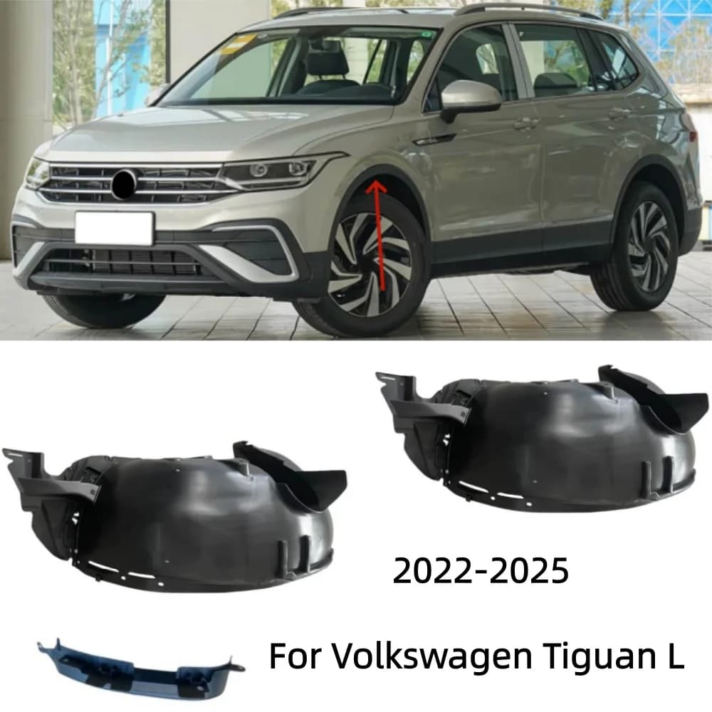 For Volkswagen Tiguan L front wheel liner mudguard 2022-2025