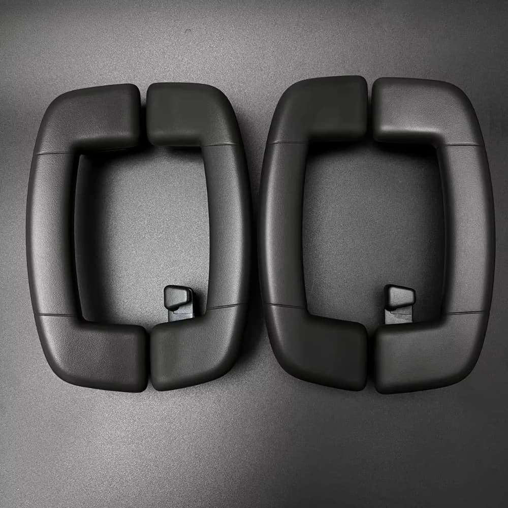 Para VW Golf 7 7,5 MK7 pasamanos de techo de coche negro tiradores de techo interior 5GG 857 607 5GG857643 5G0857643 5G0857607 5