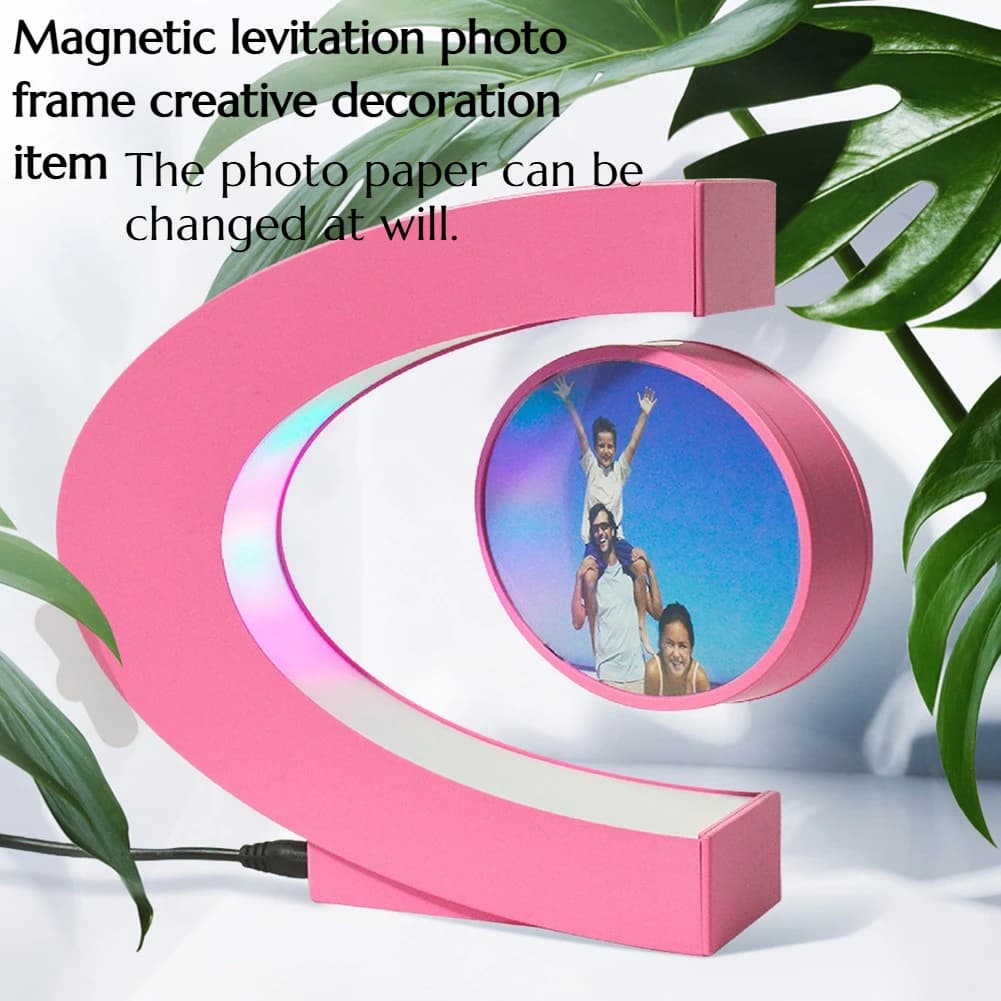 Maglev Photo Frame Creative Ornament Home Living Room Bedroom Desktop Decoration Art Crafts