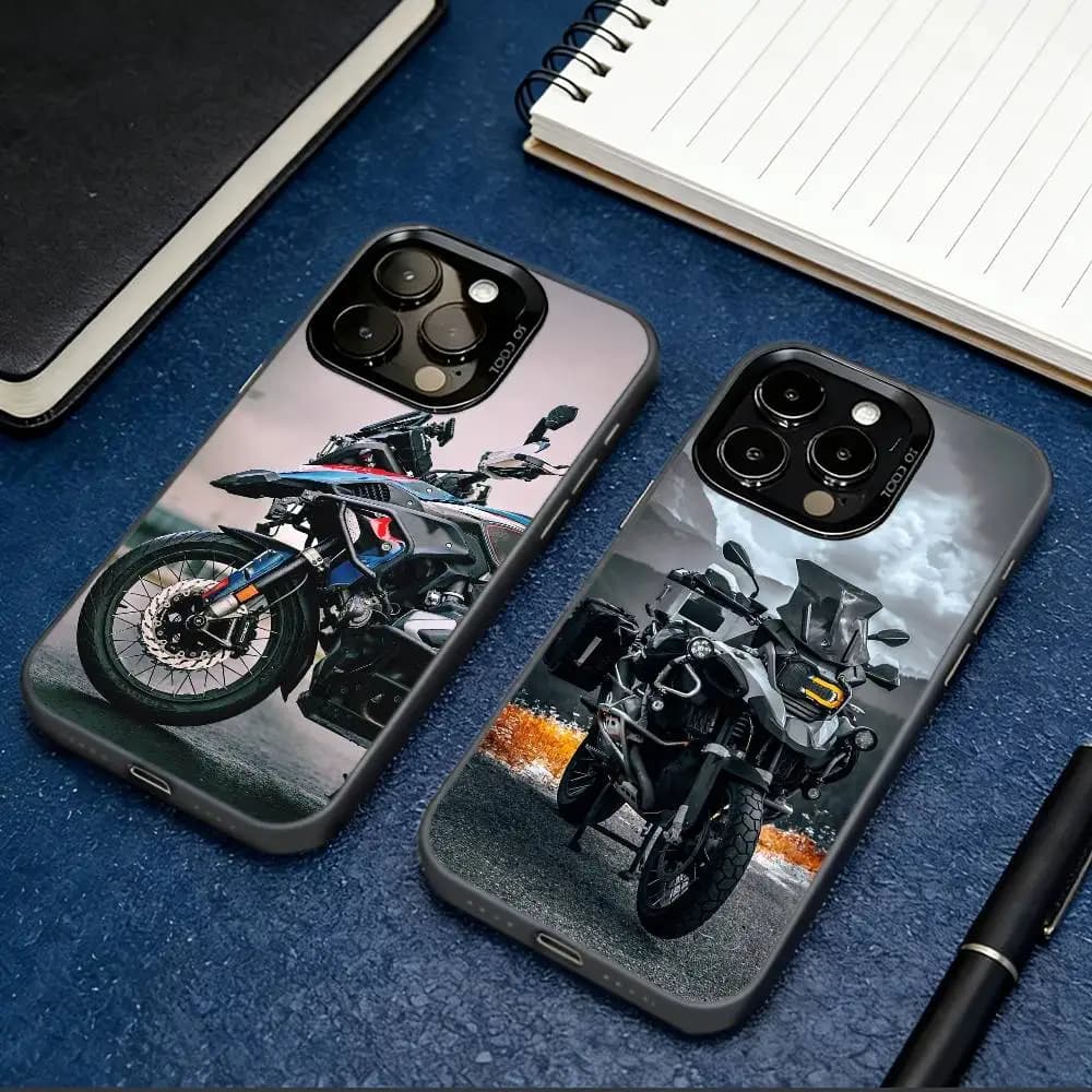 G-GS 1200adv Motorcycle Phone Case For iPhone 17,16,15,14,13,12,11 Plus,Pro Max,XS,Colorful Silver Black Cover