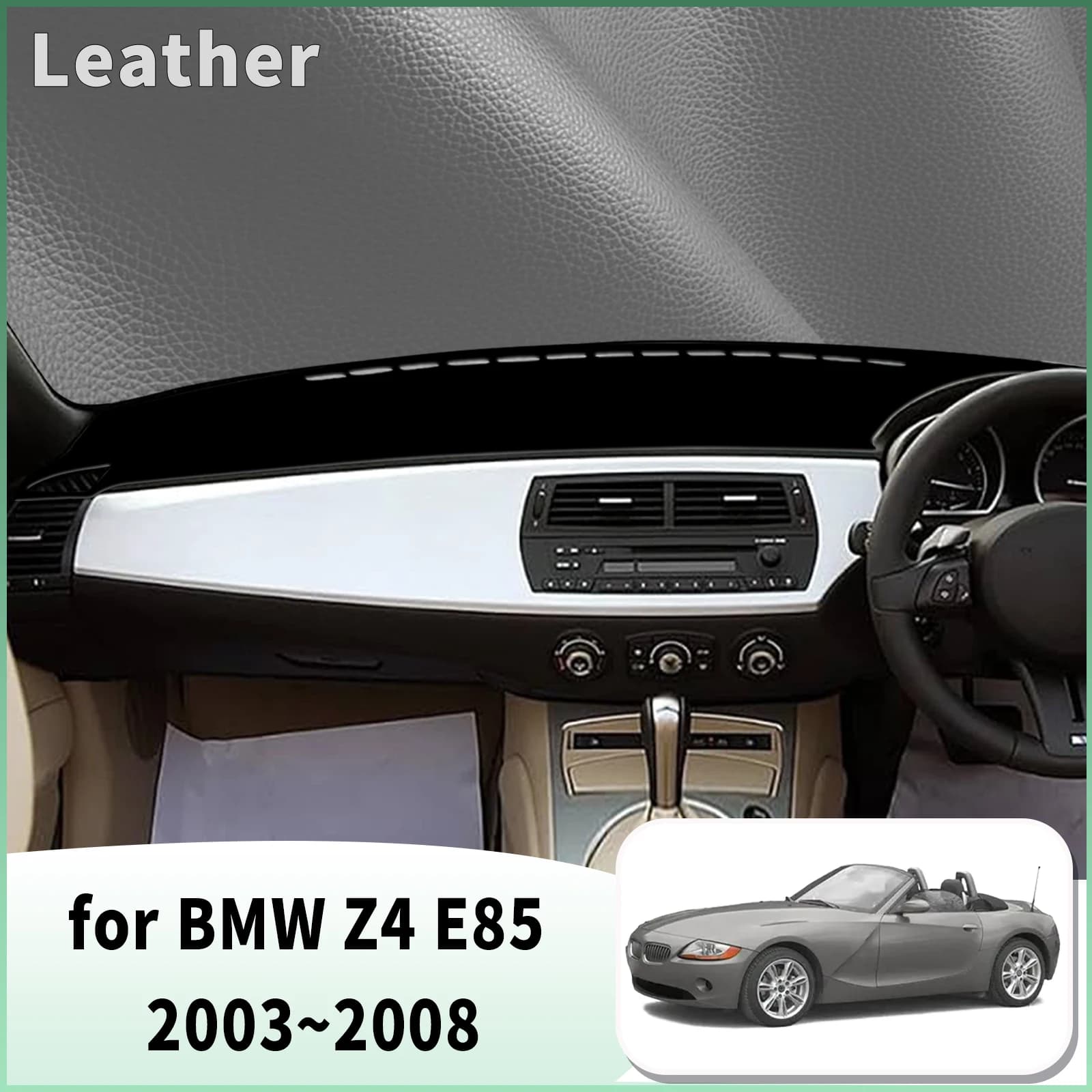 for BMW Z4 E85 2003 2004 2005~2008 Dash Mat Dashboard Cover Dashmat Universal Anti-Reflection Heat Insulation Sun Protection