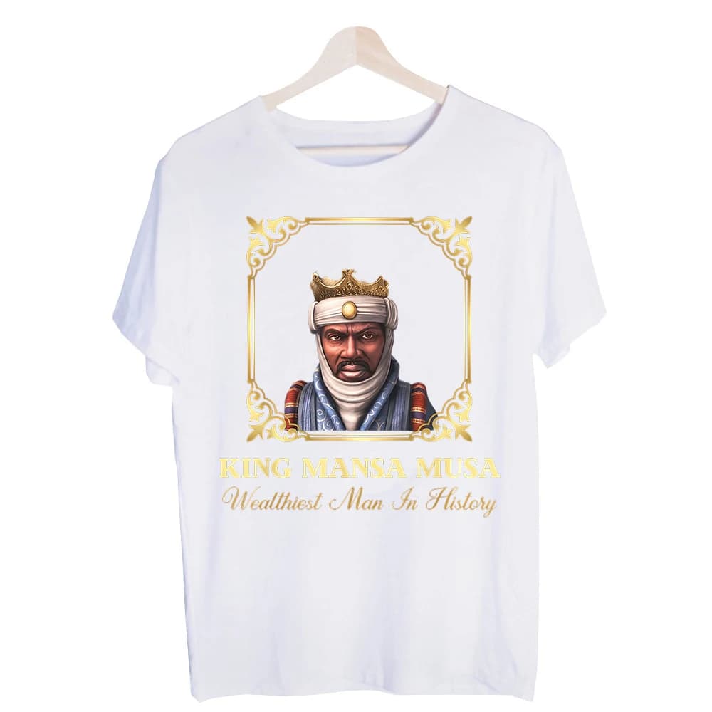 Men's Royal Portrait Graphic Tee, Short Sleeve Crew Neck T-Shirt for Casual Streetwear and Daily Wear