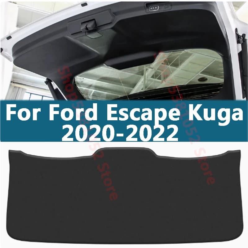 For Ford Escape Kuga 2020 2021 2022 Car PU Leather Trunk Liner Tailgate Protector Anti-Dirty Guard Pad Boot Interior Accessories