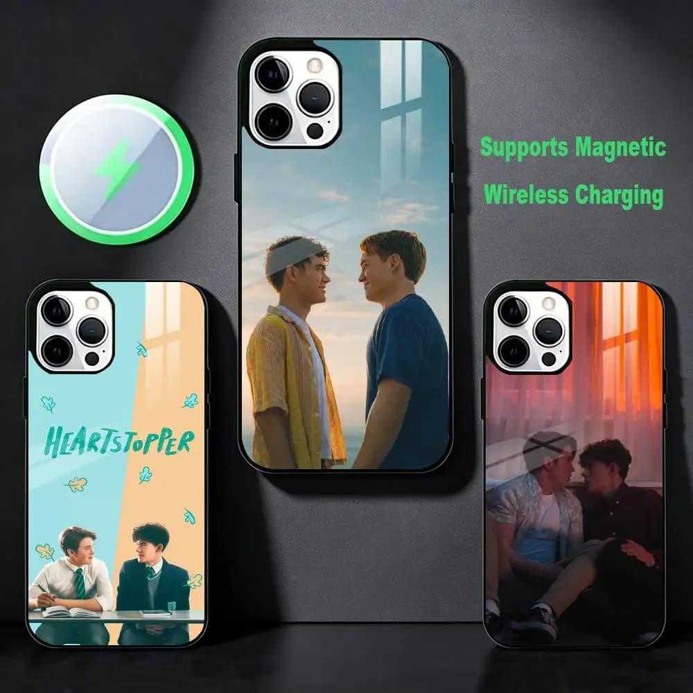 TV Shows H-Heartstopper Forever Charlie Phone Case For iPhone 17,16,15,14,13,12,Plus,Pro,Max for Magsafe Magnetic Wireless