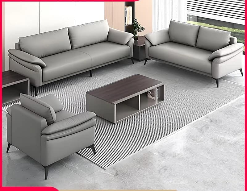 DSA office sofa business coffee table combination set to meet guests for negotiation reception rest area simple and modern