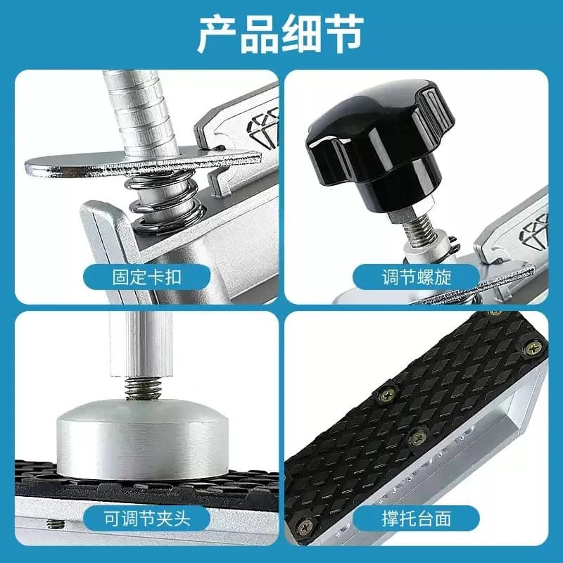 GF Type Stone Splicing Fixing Clamp 45 Degree & 90 Degree Right Angle Clip For Marble Quartz Countertop Water Retaining Strip