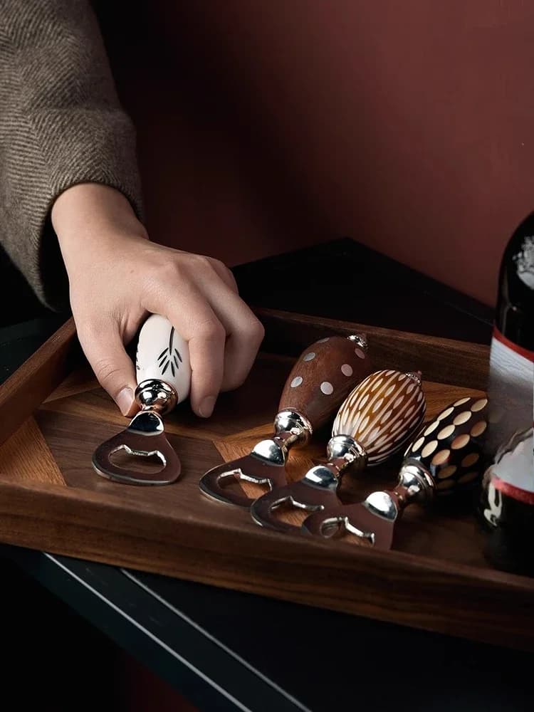 Creative high-end beef bone bottle opener beer screwdriver bottle opener ornament