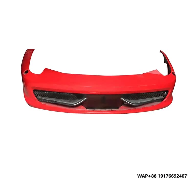 For Fer Rari California 458 488 F12 Metal Material Bodykit Car Front Bumper Engine Cover Side Skirts Rear Bumpers Body Kits