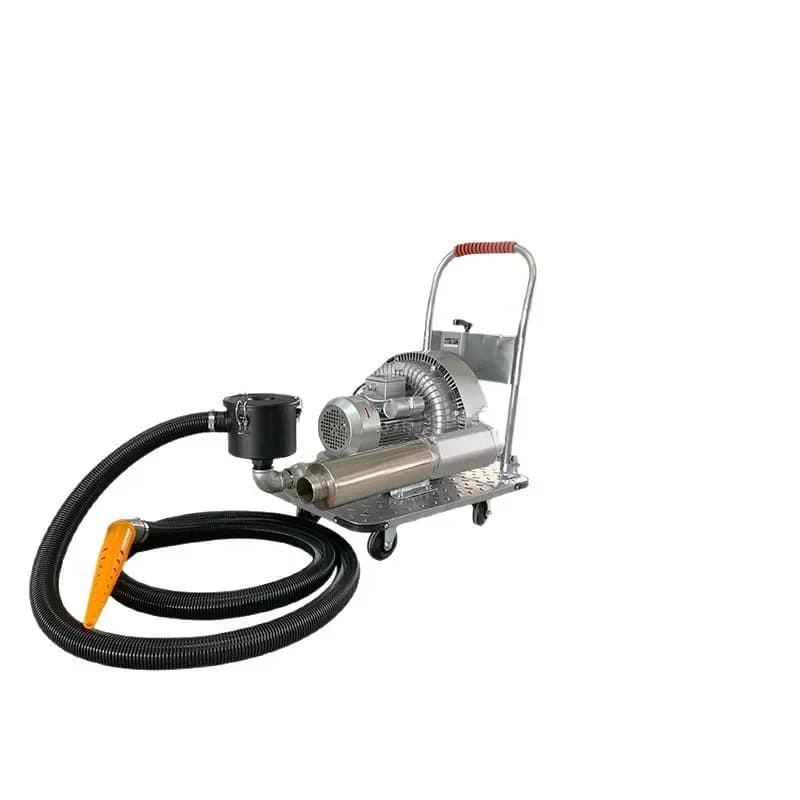Vacuum baler rag doll packing large vacuum extraction speed fast 2.2KW high pressure vacuum machine