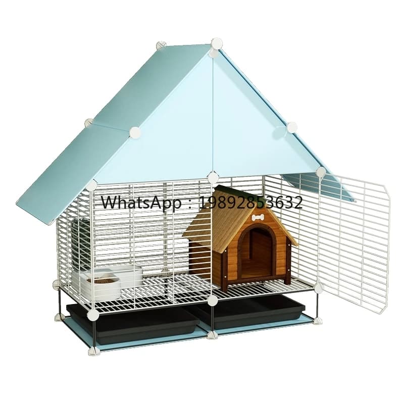 ZZ Wyj Home Indoor Large Barbed Wire Duck Nest Little Duck Baby House Villa with Toilet