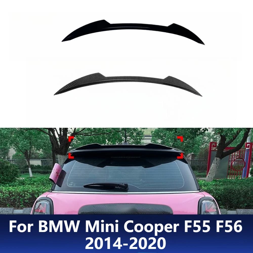 For BMW Mini Cooper F55 F56 2014-2020 Standard Rear Roof Spoiler Tail Wing Top Wing Exterior Styling Exterior Upgrade Accessory