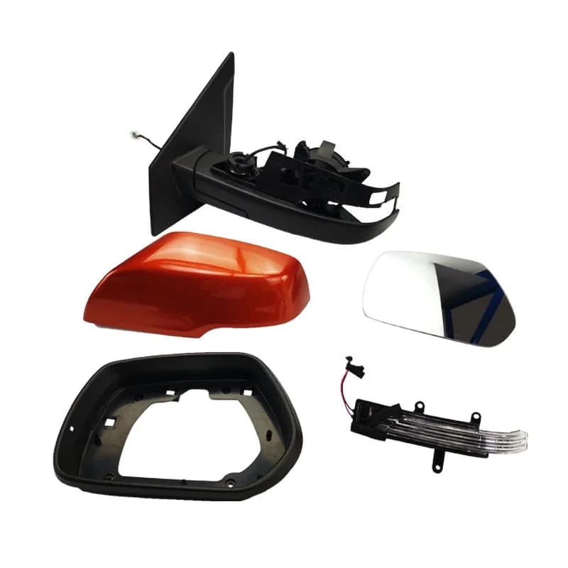 For Chery Tiggo 3x/2 Auto Left Right Rear Heated Mirror Glass Cover Frame Turn Signal Light
