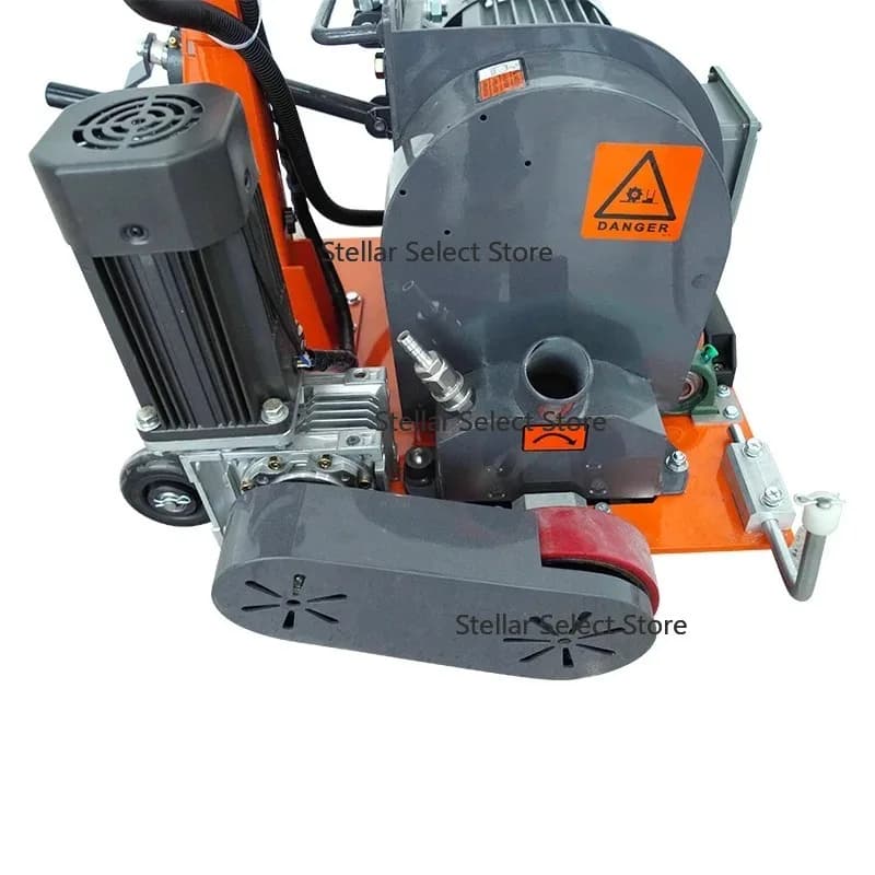 Customizable 4KW 400V Self-Propelled Floor Hot Milling Machine for Grooving - Construction Road Maintenance Equipment