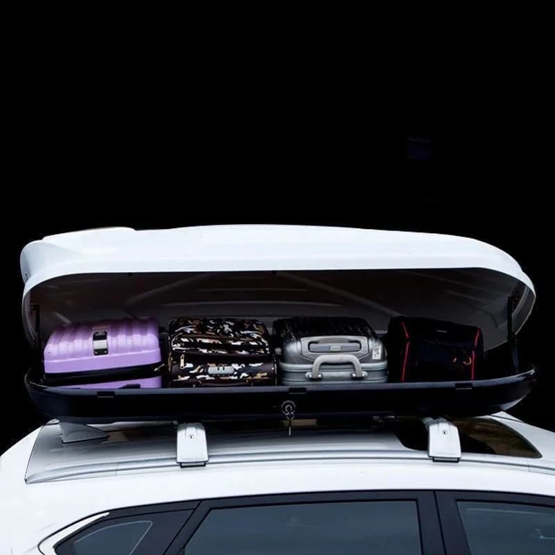 Universal 650L ABS Plastic Roof Rack and Roof Box Accessory Set for SUV Utility Vehicles