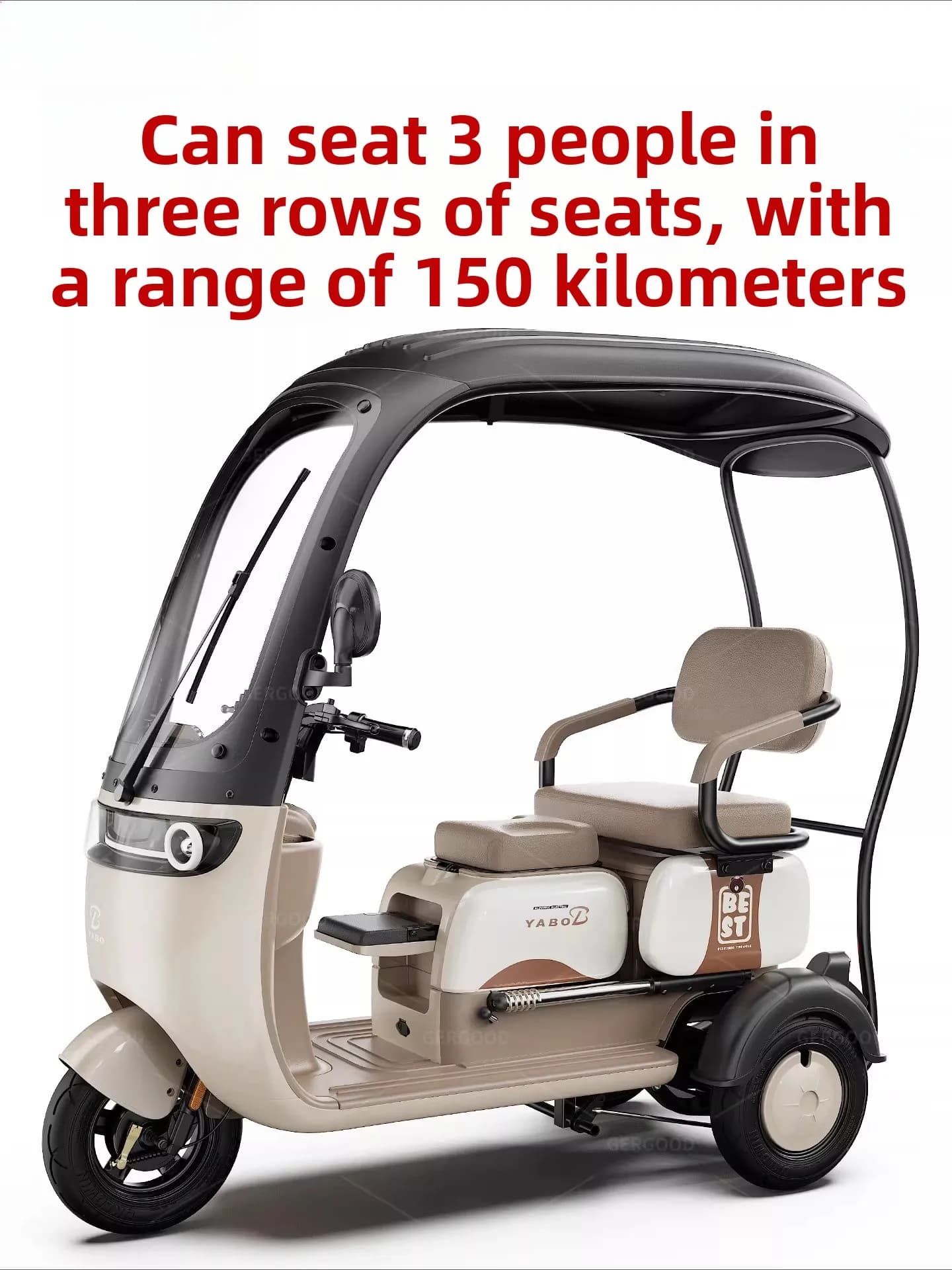 Household Small Pick-up and Drop-off Children, Ladies, The Elderly, The New Scooter, with An Integrated Shed Electric Tricycle