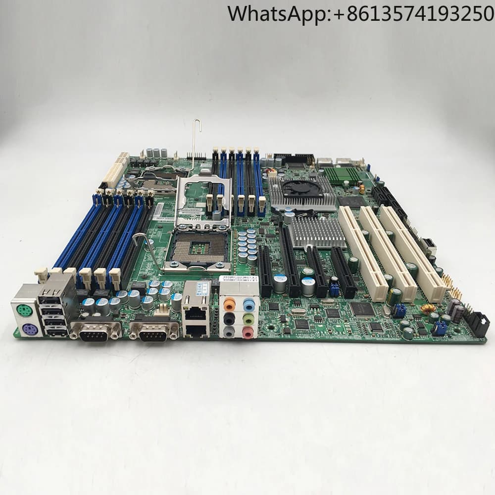 Original LGA1366 Xeon Processor 5600/5500 Dual way Workstation Motherboard X8DA6
