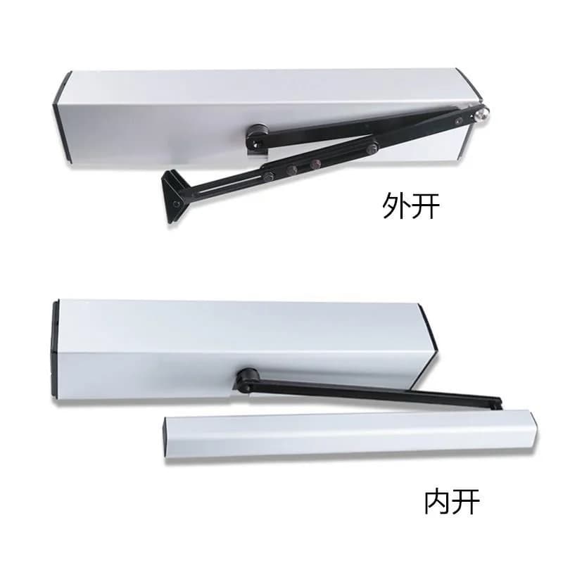 Indoor 90-degree door opener Electric door closer Purification workshop Operating room Automatic leveling