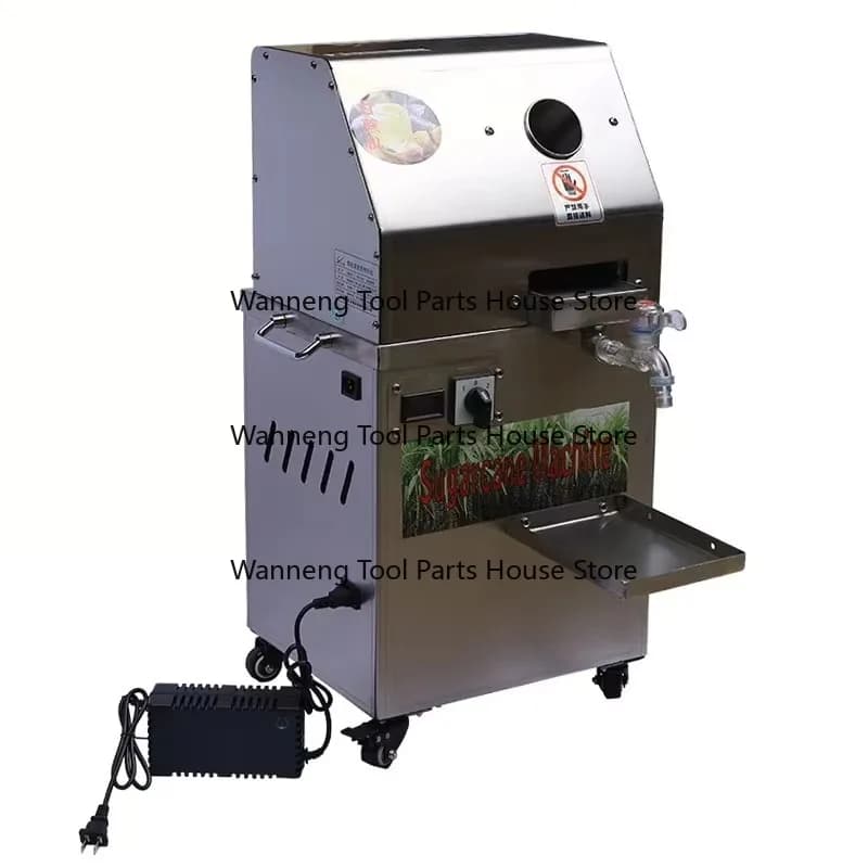 Hot Sale Vertical Dual Power Supply Classic Model Sugarcane Juicer Commercial Stainless Steel Sugarcane Juicer