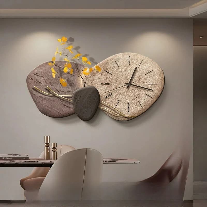 Luxury Fashion Wall Clock Design Vertical Elegant Silent Decoration Wall Clock Art Cool Aesthetic Relojes Pared Home Decor Items