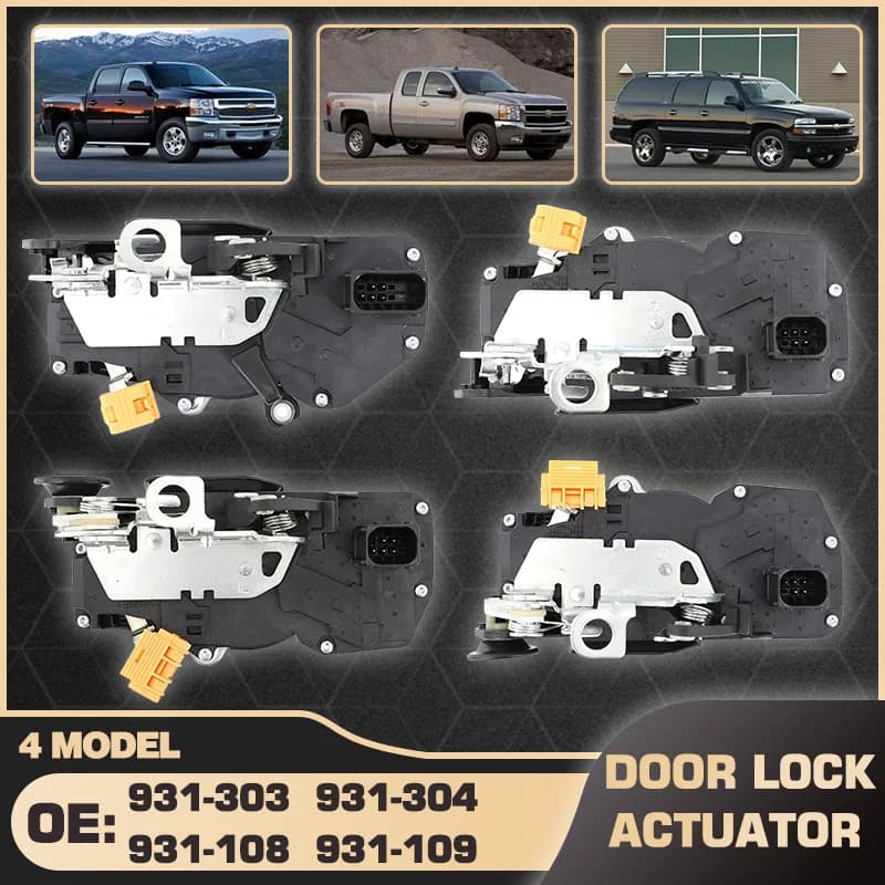 For Chevrolet Avalanche Chevy Silverado 1500 2500HD 3500HD Chevy Suburban 1500 2500 Chevy Tahoe GMC Yukon Car Door Lock Actuator