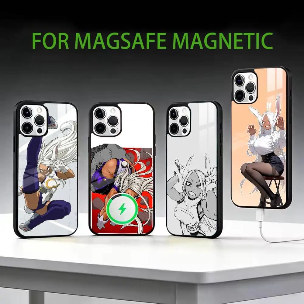 Rumi U-Usagiyama M-Mirko  Phone Case For iPhone17,16,15,14,13,12,11 Plus,Pro Max Magnetic For Magsafe Wireless Charging