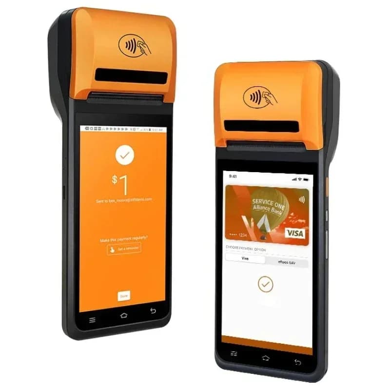 Hot Salesandroid Pos Terminal 5.5 Inch Handheld Android Pos Machine Source Facttory Direcy Supply 5.5 Inch Handheld Pos