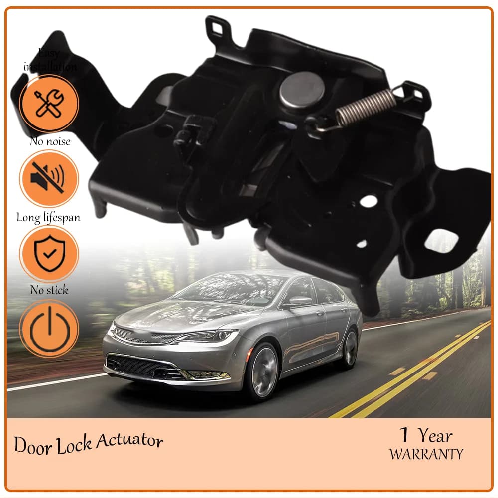 Bonnet Hood Latch Lock Mechanism,Engineered to fit Chrysler 200 2015-2017,oem 68202834AA durable spare part for daily automotive