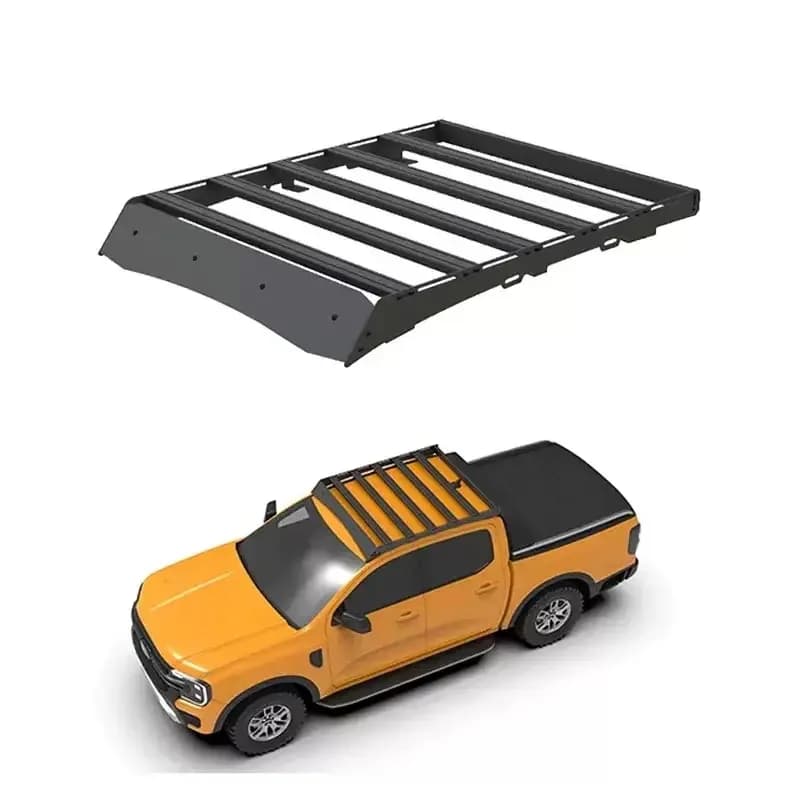 Aluminum Alloy T9 Ranger Roof Rack (200kg Load Capacity) Fits 2022-2023 for Roof Platform