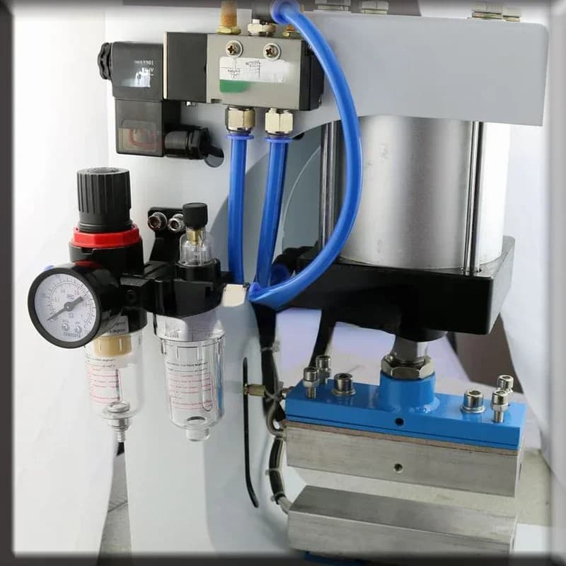 Pneumatic Hot Foil Stamping Machine ZY-819-G Heat The Bronzer Up And Down For The Surface Of Leather Products 110/220V 1PC