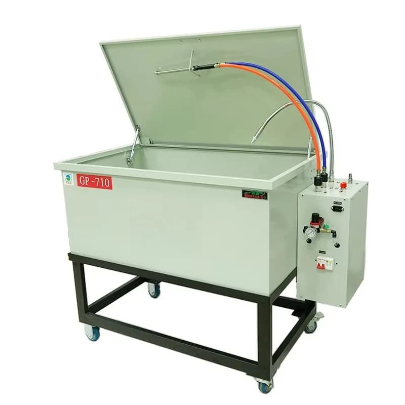 GP-710 Pneumatic Parts Cleaning Machine Automotive Parts Cleaning Tank with Heating Function