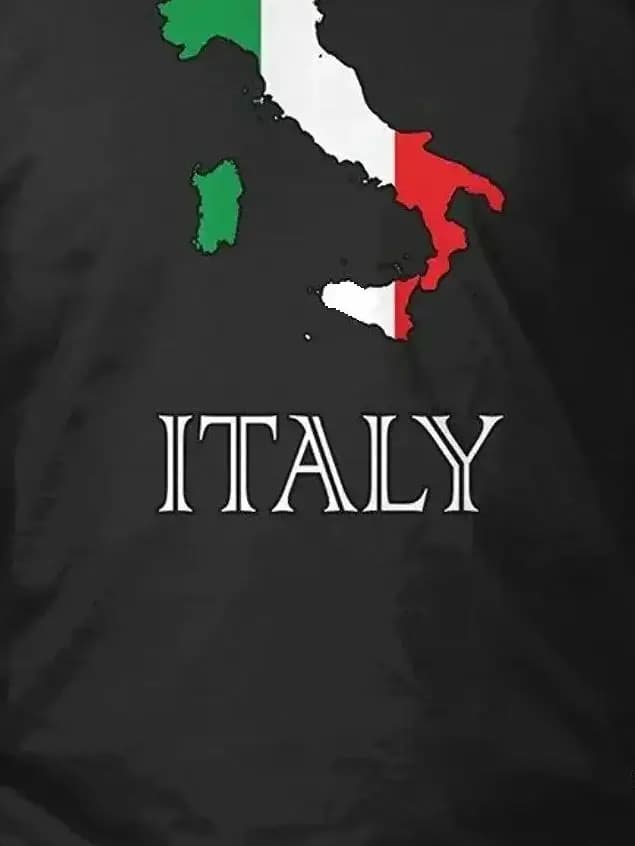 Simple Style Italy Flag Map, Italian Boot T-Shirt. Summer Cotton O-Neck Short Sleeve Mens T Shirt New S-3XL