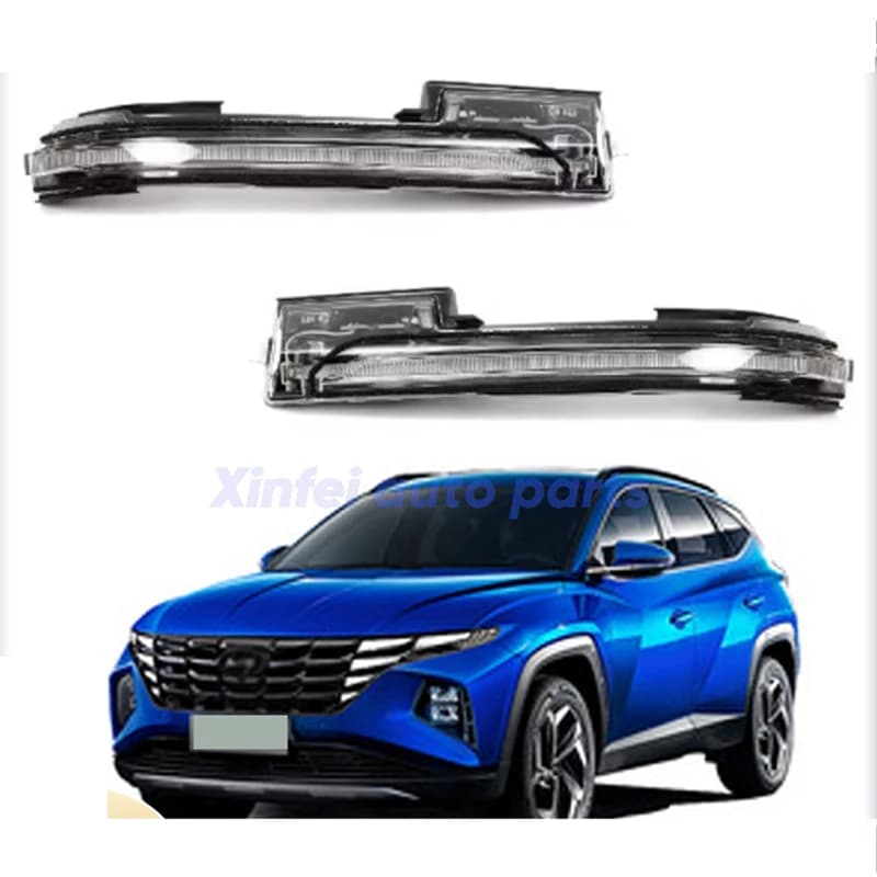 87613N9000 87614N9000 For Hyundai Tucson 2021 2022 2023 Rearview Mirror Turn Light Signal Lamp Accessories