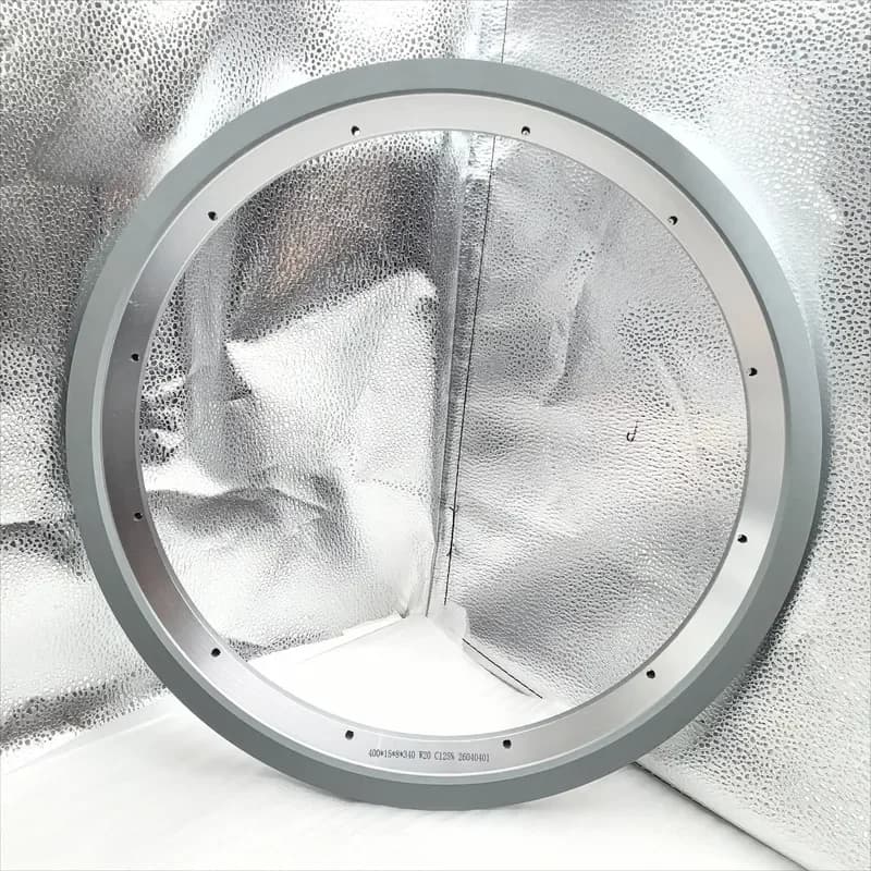 High Heat Resistance Polished Ceramic Bond Grinding Wheel for Bearing & Gear Grinding OEM
