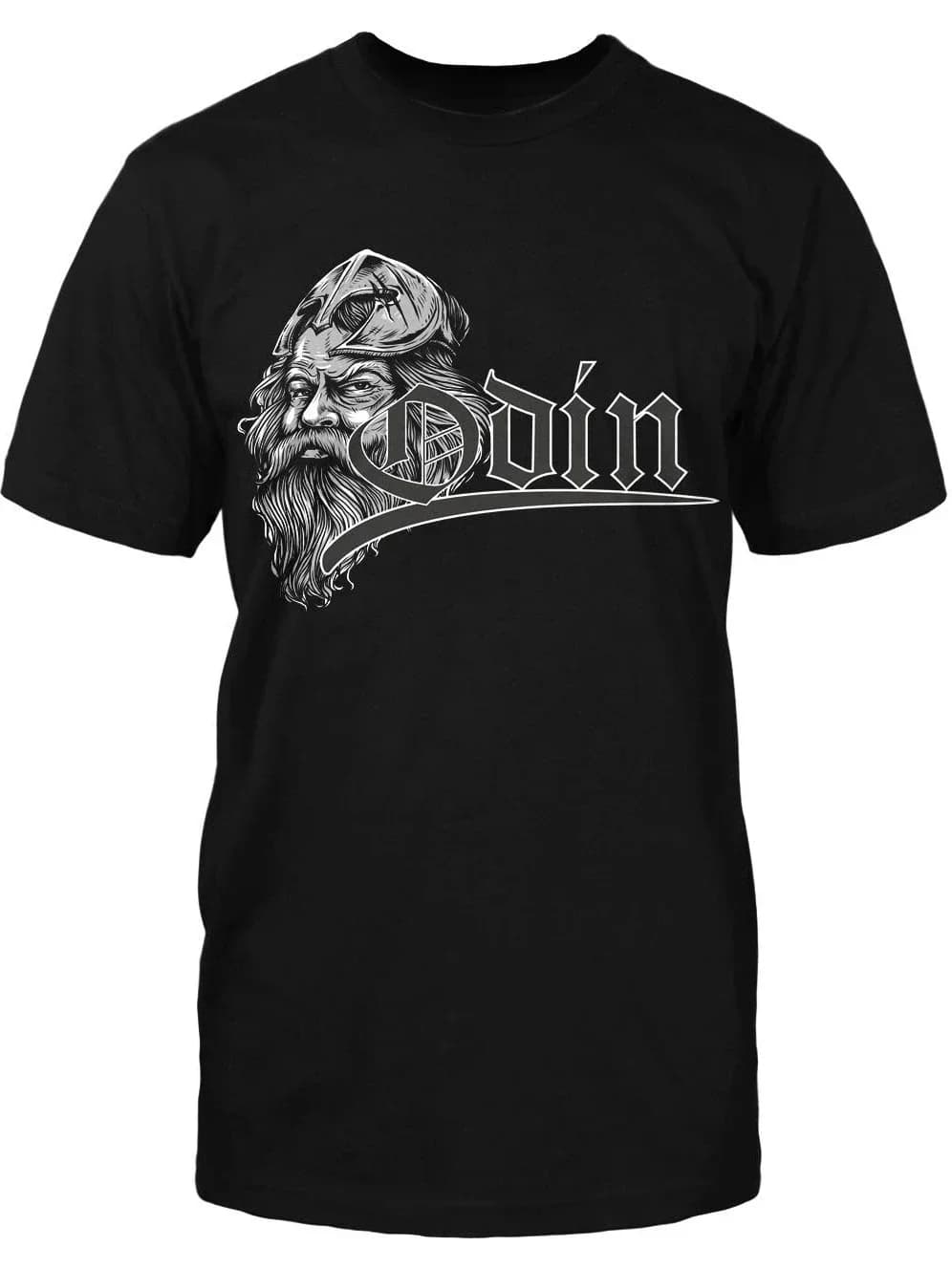 Germanic Loki Nordic Warriors Valhalla T-Shirt 100% Cotton O-Neck Short Sleeve Summer Casual Mens T-shirt Streetwear