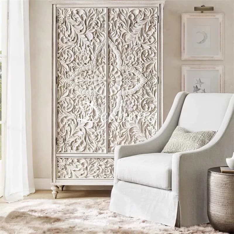 Hanging Clothes Adults Wardrobes Customized Luxury Space Saving Hotel Cupboard Clothes Living Room Ropero Armable Furniture Home