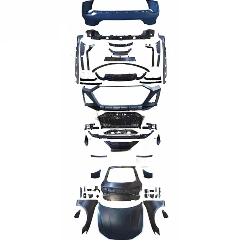 Premium Accsori Car Body Kit A - Upgr To - Rs Include Front Rear Bumper Assembly High Quality