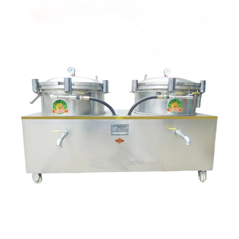 High Efficiency Air Pressure Stainless Steel Peanut Oil Filter Output 30-50kg/h