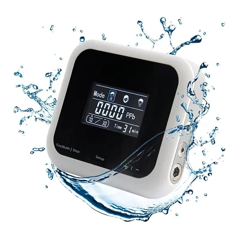 Foot Detox Machine, Foot Spa Ionic Cleanse, with Timing, Negative Ion Mode, Foot Bath Spa Health Therapy with Arrays