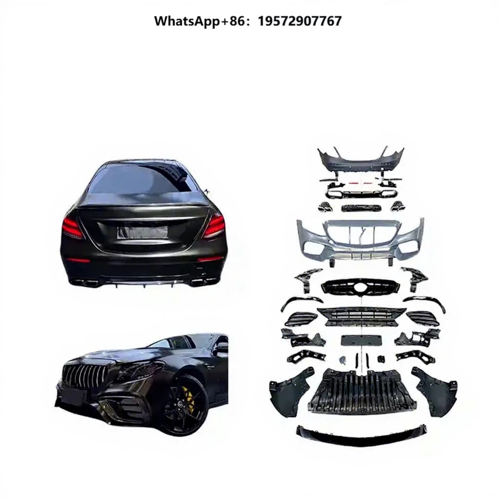 High Quality W213 Tuning E63 S Bodykit 2017 2018 2019 for z W213 to Body Kit