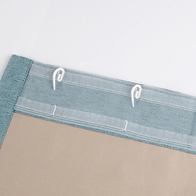 Transparent Diy Curtain Pleating Tape - Universal Pinch Pleat Heading Strip for All Fabric Types, Easy Home Curtain Making