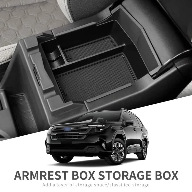 Suitable for 25 models of Forester central control armrest box storage box car storage car accessories special modification