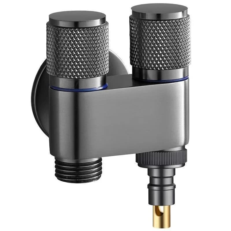 4 points one in two out angle valve 304 stainless steel water pipe valve