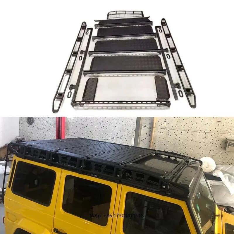 G Class Luggage Rack SA Ladder with Without Sky Light Style for W463a G500 G63 Auto Tuning Off Road Parts