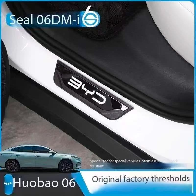 Suitable for BYD BYDTI7 Titanium 7 2026 Threshold Bar Original External Welcome Pedal Decorative Strip Accessories